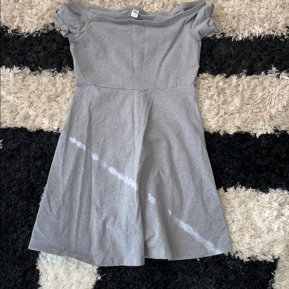 off-the-shoulder dress